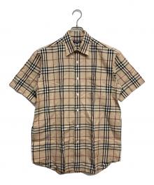 BURBERRY LONDON（バーバリーロンドン）の古着「ノバァチェックシャツ」｜ブラウン