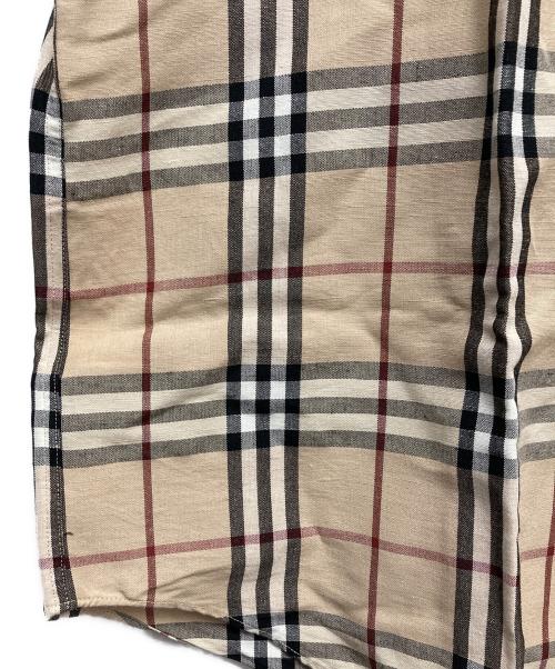 BURBERRY LONDON（バーバリーロンドン）BURBERRY LONDON (バーバリーロンドン) ノバァチェックシャツ ブラウン サイズ:Mの古着・服飾アイテム