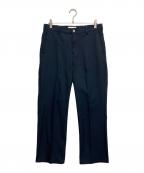Wrangler×UNFOLLOWラングラー×アンフォロー）の古着「Bootscut trousers」｜ネイビー