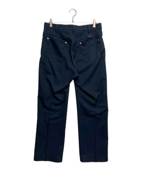 Wrangler（ラングラー）Wrangler (ラングラー) UNFOLLOW (アンフォロー) Bootscut trousers ネイビー サイズ:Lの古着・服飾アイテム