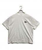 LACOSTEラコステ）の古着「ワンポイントロゴTシャツ」｜ホワイト