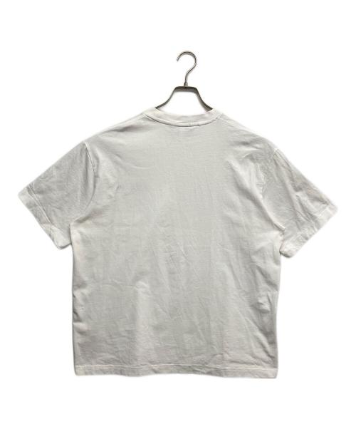 LACOSTE（ラコステ）LACOSTE (ラコステ) ワンポイントロゴTシャツ ホワイト サイズ:Lの古着・服飾アイテム