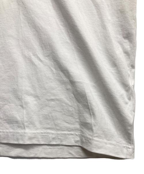 LACOSTE（ラコステ）LACOSTE (ラコステ) ワンポイントロゴTシャツ ホワイト サイズ:Lの古着・服飾アイテム
