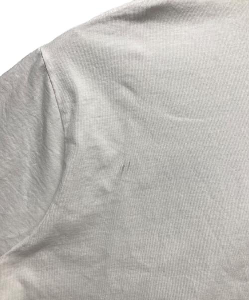 LACOSTE（ラコステ）LACOSTE (ラコステ) ワンポイントロゴTシャツ ホワイト サイズ:Lの古着・服飾アイテム