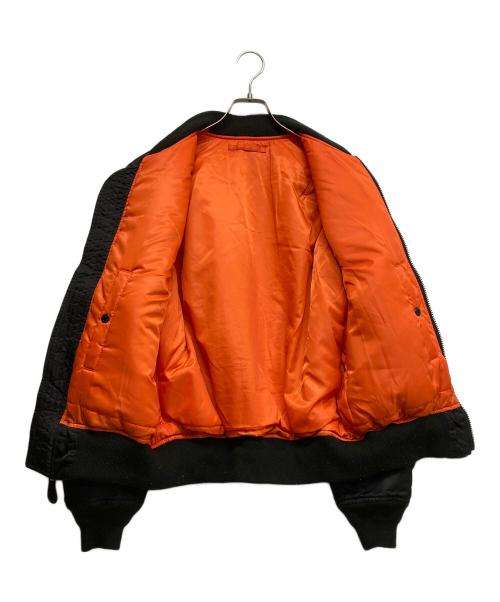 AVIREX（アヴィレックス）AVIREX (アヴィレックス) MA-1ジャケット ブラック サイズ:Lの古着・服飾アイテム