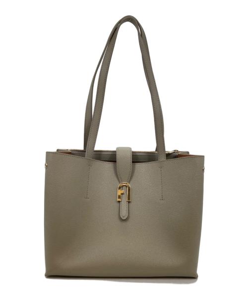 FURLA（フルラ）FURLA (フルラ) SOFIA L TOTE ベージュの古着・服飾アイテム