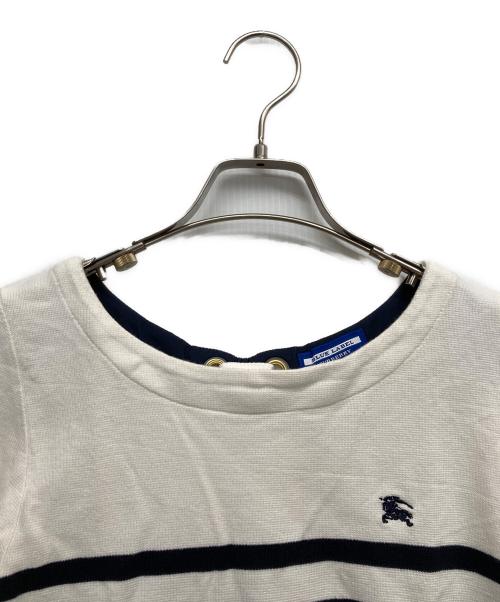 BURBERRY BLUE LABEL（バーバリー ブルー レーベル）BURBERRY BLUE LABEL (バーバリー ブルー レーベル) 長袖カットソー ホワイト サイズ:38の古着・服飾アイテム