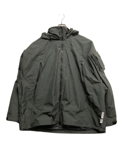 CLESSTE（クレスト）CLESSTE (クレスト) +phenix (プラスフェニックス) WINDSTOPPER® by GORE-TEX LABS CITY MILITARY JACKET グリーン サイズ:2の古着・服飾アイテム