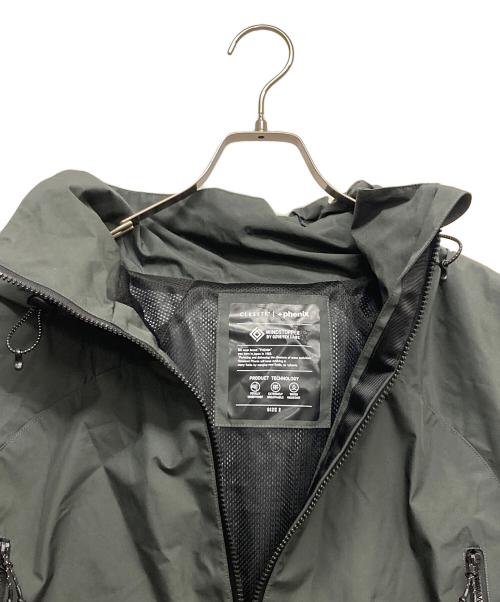 CLESSTE（クレスト）CLESSTE (クレスト) +phenix (プラスフェニックス) WINDSTOPPER® by GORE-TEX LABS CITY MILITARY JACKET グリーン サイズ:2の古着・服飾アイテム