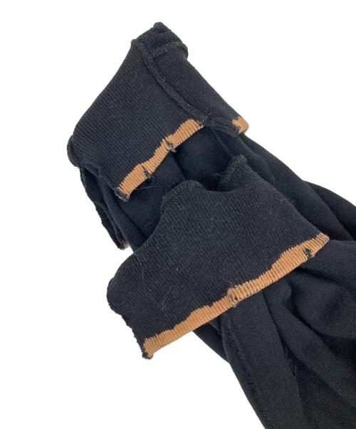 stein（シュタイン）stein (シュタイン) OVERSIZED REBUILD SWEAT LS ブラック サイズ:Mの古着・服飾アイテム