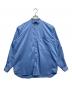 DAIWA PIER393（ダイワ ピアサーティナイン）の古着「BAND COLLAR SHIRTS L/S」｜ブルー