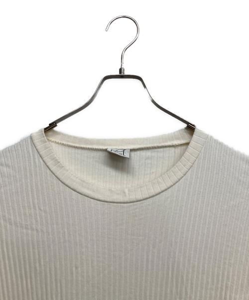 BASERANGE（ベースレンジ）BASERANGE (ベースレンジ) オーガニックコットンワンピース ホワイト サイズ:Sの古着・服飾アイテム