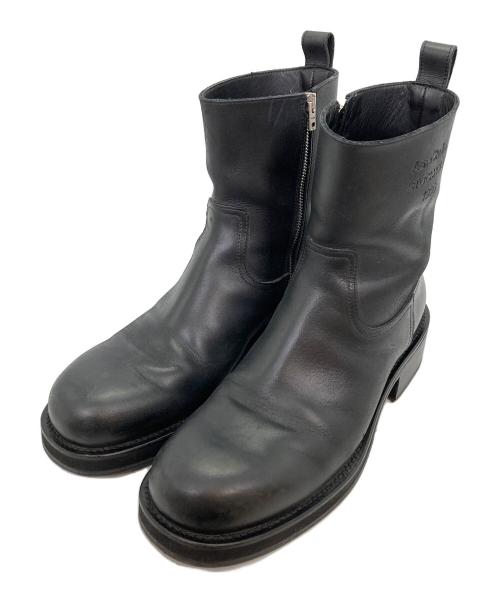 Acne studios（アクネ ストゥディオズ）Acne studios (アクネ ストゥディオズ) サイドジップブーツ ブラック サイズ:265の古着・服飾アイテム