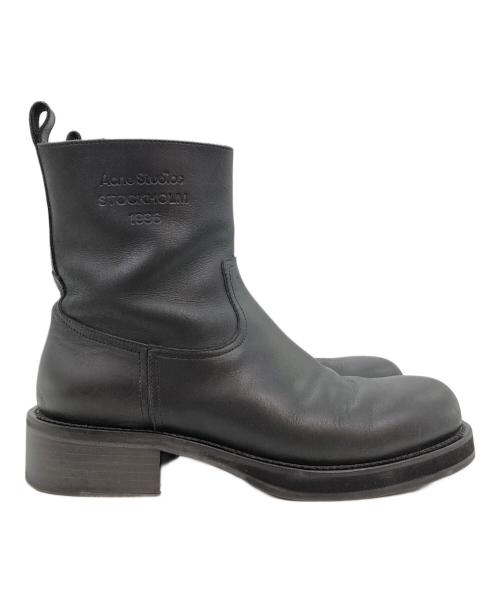 Acne studios（アクネ ストゥディオズ）Acne studios (アクネ ストゥディオズ) サイドジップブーツ ブラック サイズ:265の古着・服飾アイテム