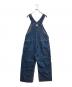 LEE (リー) 50ｓ 91-SB JELT DENIMデニムオーバーオール ブルー サイズ:記載無：80000円