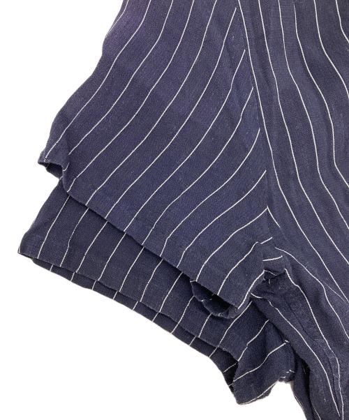Jean Paul Gaultier homme（ジャンポールゴルチェオム）Jean Paul Gaultier homme (ジャンポールゴルチェオム) 半袖シャツ ネイビー サイズ:16 1/2の古着・服飾アイテム
