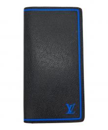 LOUIS VUITTON（ルイ ヴィトン）の古着「2つ折り財布」｜ブラック