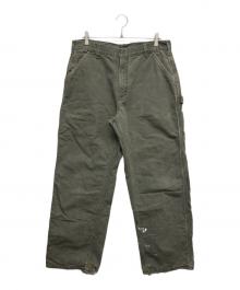 CarHartt（カーハート）の古着「裏ネルタックペインターパンツ」｜モスグリーン