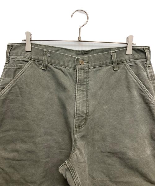 CarHartt（カーハート）CarHartt (カーハート) 裏ネルタックペインターパンツ モスグリーン サイズ:W36×L30の古着・服飾アイテム