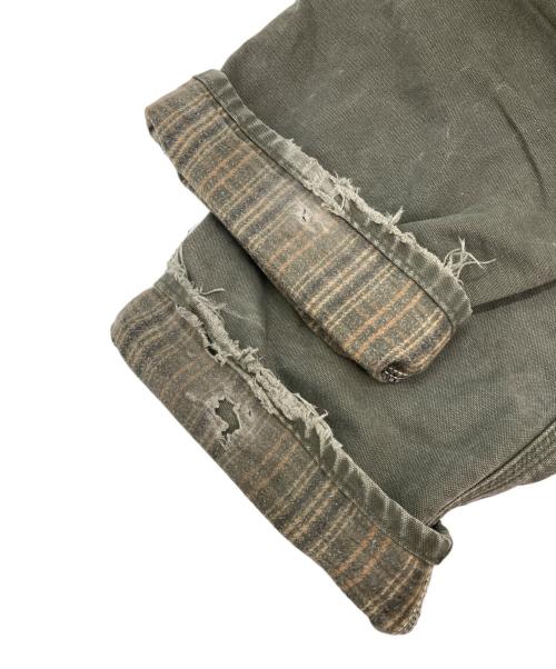 CarHartt（カーハート）CarHartt (カーハート) 裏ネルタックペインターパンツ モスグリーン サイズ:W36×L30の古着・服飾アイテム