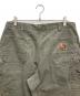 中古・古着 CarHartt (カーハート) 裏ネルタックペインターパンツ モスグリーン サイズ:W36×L30：12000円