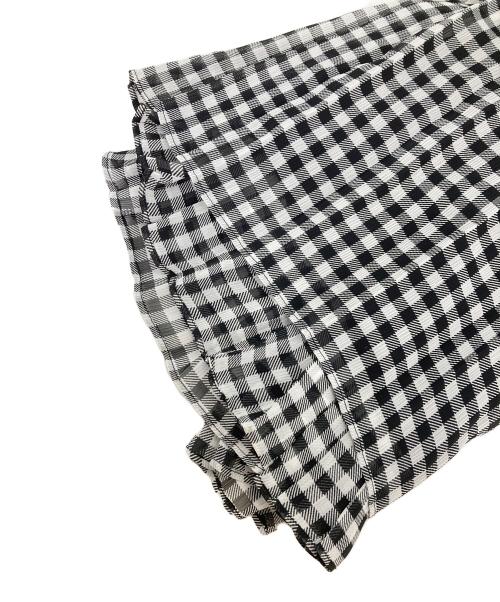 CELFORD（セルフォード）CELFORD (セルフォード) チェックボウタイワンピース ブラック サイズ:38の古着・服飾アイテム