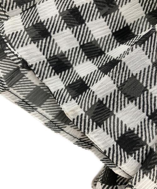 CELFORD（セルフォード）CELFORD (セルフォード) チェックボウタイワンピース ブラック サイズ:38の古着・服飾アイテム