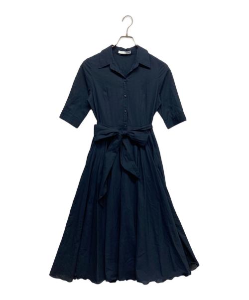 JENNE（ジェンヌ）JENNE (ジェンヌ) オードリールックエアリーワンピース ネイビー サイズ:Sの古着・服飾アイテム