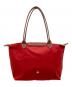 LONGCHAMP (ロンシャン) ル プリアージュトートバッグ レッド：5000円