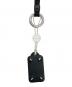 Maison Margiela (メゾンマルジェラ) TAG KEY RING WITH LACE ブラック：14000円