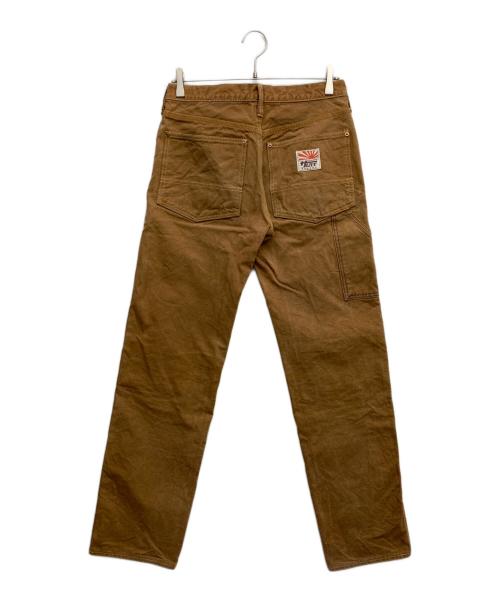 SAMURAI JEANS（サムライジーンズ）SAMURAI JEANS (サムライジーンズ) 17ozダブルニーワークパンツ ブラウン サイズ:31の古着・服飾アイテム