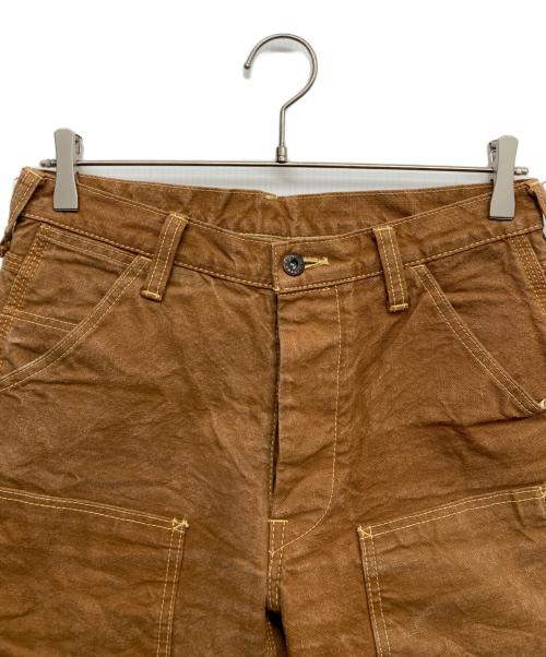SAMURAI JEANS（サムライジーンズ）SAMURAI JEANS (サムライジーンズ) 17ozダブルニーワークパンツ ブラウン サイズ:31の古着・服飾アイテム