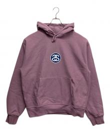 stussy（ステューシー）の古着「SS Link Hooded Sweat」｜パープル