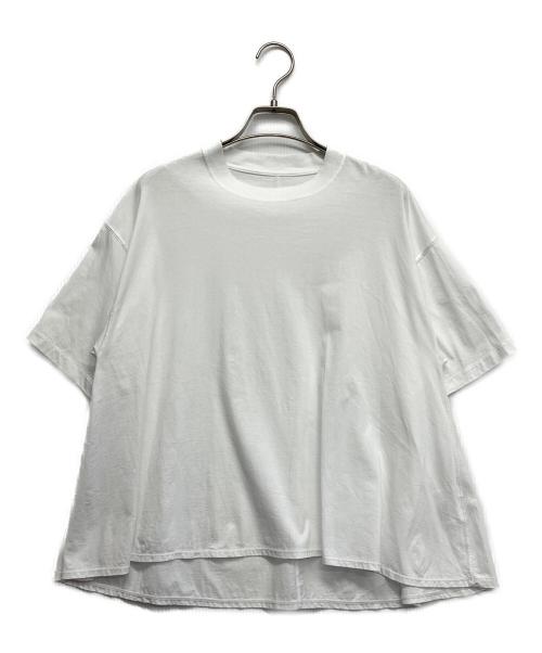 Adam et Rope（アダム エ ロペ）Adam et Rope (アダム エ ロペ) ワイドカットソー ホワイト サイズ:Fの古着・服飾アイテム
