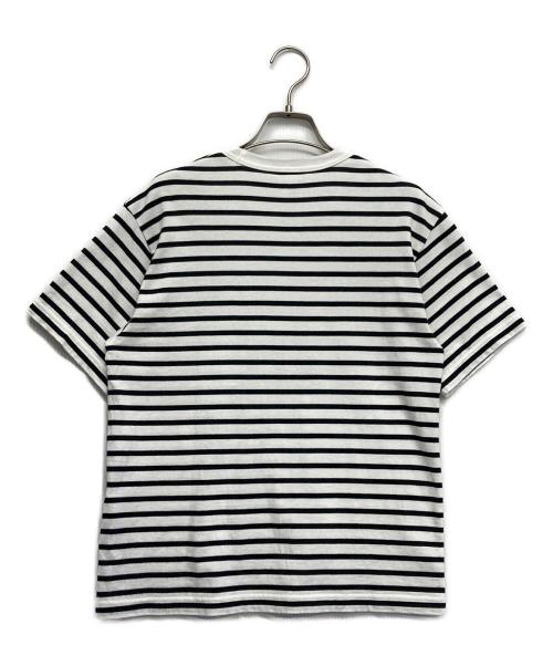 ORCIVAL（オーシバル）ORCIVAL (オーシバル) ボーダーTシャツ ホワイトの古着・服飾アイテム