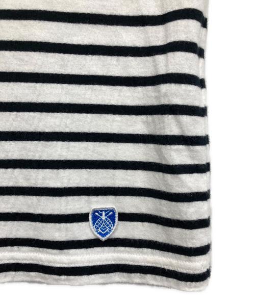 ORCIVAL（オーシバル）ORCIVAL (オーシバル) ボーダーTシャツ ホワイトの古着・服飾アイテム