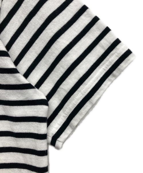 ORCIVAL（オーシバル）ORCIVAL (オーシバル) ボーダーTシャツ ホワイトの古着・服飾アイテム