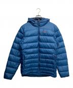 Patagoniaパタゴニア）の古着「ハイロフト ダウン フーディ」｜ブルー