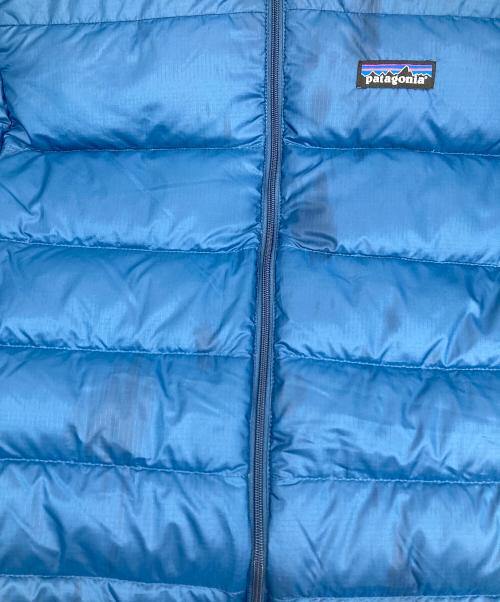Patagonia（パタゴニア）Patagonia (パタゴニア) ハイロフト ダウン フーディ ブルー サイズ:Sの古着・服飾アイテム
