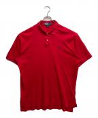 POLO RALPH LAURENポロ・ラルフローレン）の古着「半袖ポロシャツ」｜レッド