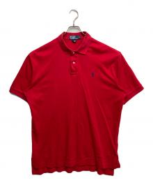 POLO RALPH LAUREN（ポロ・ラルフローレン）の古着「半袖ポロシャツ」｜レッド