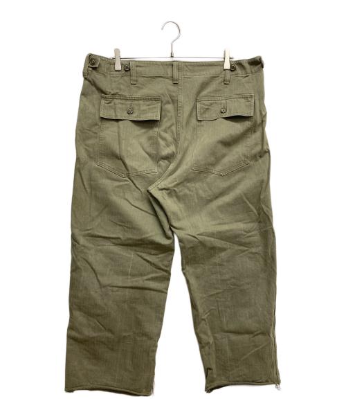 FILSON（フィルソン）FILSON (フィルソン) ヘリンボーンベイカーパンツ グリーン サイズ:40の古着・服飾アイテム