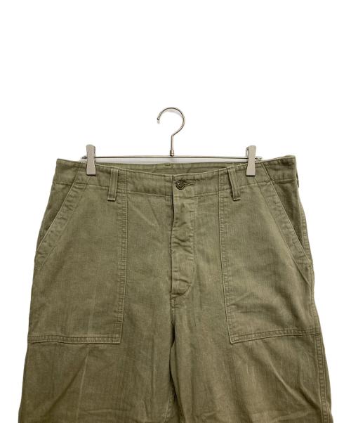 FILSON（フィルソン）FILSON (フィルソン) ヘリンボーンベイカーパンツ グリーン サイズ:40の古着・服飾アイテム