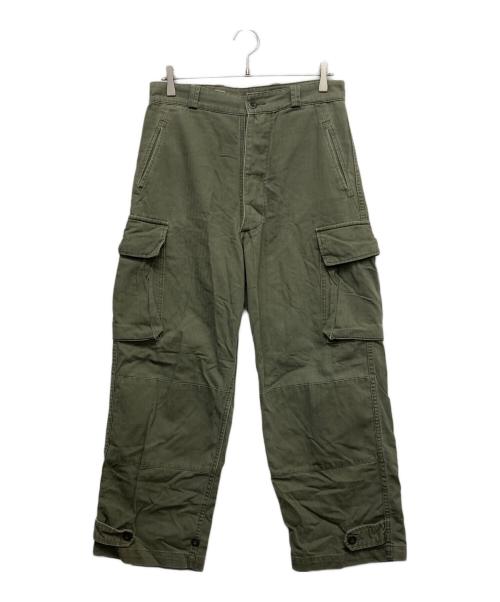 French Army（フランス軍）French Army (フランス軍) M47カーゴパンツ グリーン サイズ:13の古着・服飾アイテム