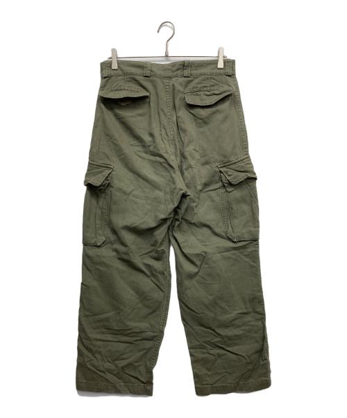 French Army（フランス軍）French Army (フランス軍) M47カーゴパンツ グリーン サイズ:13の古着・服飾アイテム