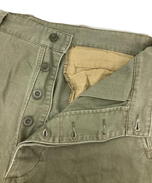 French Army（フランス軍）French Army (フランス軍) M47カーゴパンツ グリーン サイズ:13の古着・服飾アイテム