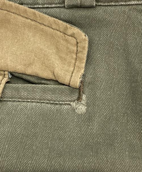 French Army（フランス軍）French Army (フランス軍) M47カーゴパンツ グリーン サイズ:13の古着・服飾アイテム