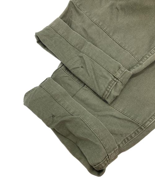 French Army（フランス軍）French Army (フランス軍) M47カーゴパンツ グリーン サイズ:13の古着・服飾アイテム