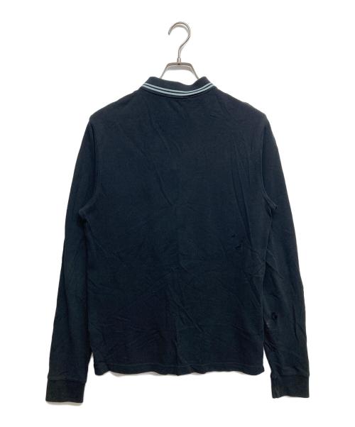 FRED PERRY（フレッドペリー）FRED PERRY (フレッドペリー) 長袖ポロシャツ ブラック サイズ:Mの古着・服飾アイテム