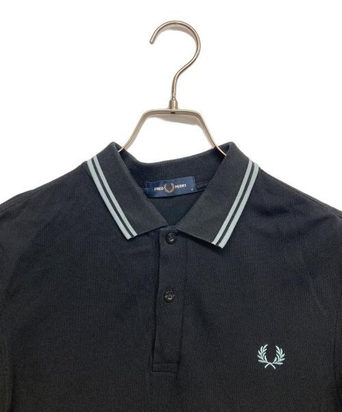 FRED PERRY（フレッドペリー）FRED PERRY (フレッドペリー) 長袖ポロシャツ ブラック サイズ:Mの古着・服飾アイテム
